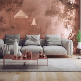 Lustră suspendată CAPITAL 1xGX53/15W/230V, Ø 17 cm, aur roz