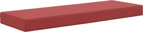 vidaXL Pernă pentru șezut bordo 115 x 40 x 8 cm 100% Polyester