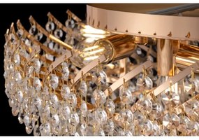 Plafonieră Maytoni DIA120-09-G KAROLINA 9xE14/40W/230V