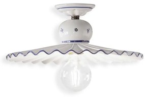Plafoniera design clasic realizata manual din ceramica ROMA 41cm
