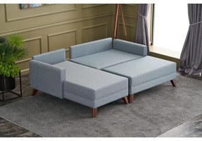 Colțar albastru deschis (colț stânga) Bella – Balcab Home