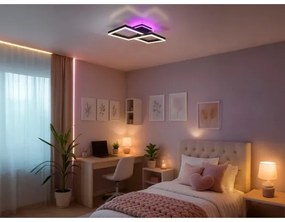 Plafonieră LED RGBW reglabilă LED/75W/230V 3000-6500K + telecomandă