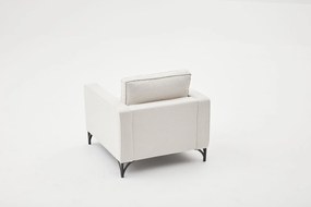 Fotoliu Berlin - Cream, Black
