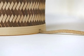 Lampa de Masa Eco, Bambus, Barbados natural/brown
