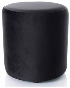 Taburet Caen C Velvet, negru