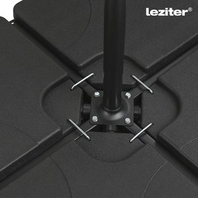 Baza parasolar 4x15 L