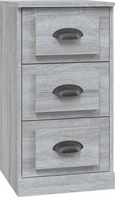 vidaXL Servantă, gri sonoma, 36x35,5x67,5 cm, lemn prelucrat