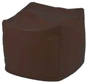 Taburet Cub XL, Material Piele ecologica - Chocolate