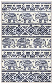 Covor albastru lavabil 120x180 cm Elephant – Mila Home