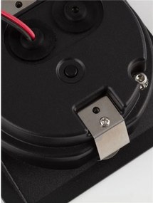 Spot incastrabil exterior IP65, LED CCT Til negru