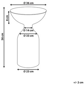 Măsuță laterală de cafea Costa (verde). 1078492