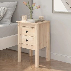 vidaXL Noptiere, 40x35x61,5 cm, lemn masiv de pin