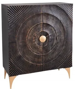 Dulap design vintage Golden Sunset 120cm