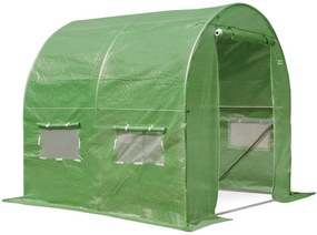 Tunel din folie verde 2x2.5m Garden Point