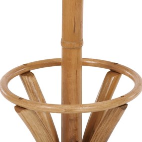 Cuier din lemn, stejar închis, 52 x 186 cm