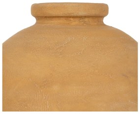 Vază galben-muștar din ceramică, înaltă (înălțime 60 cm) Eufen – Ixia