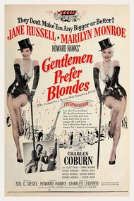 Ilustrație Gentlemen Prefer Blondes / Marilyn Monroe