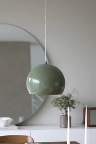 Markslöjd 108988 - Lampă suspendată pe cablu POP 1xE27/40W/230V, diam. 28 cm, verde