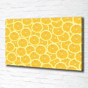 Tablou pe pânză canvas Felii de lamaie