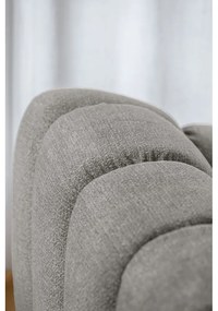 Colțar gri deschis (cu colț pe partea dreaptă/cu șezlong) Shell – Miuform