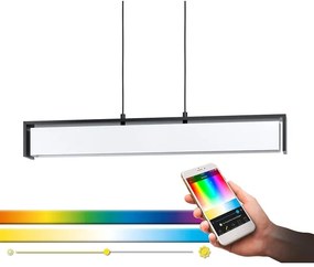 Lustră LED RGBW dimabilă pe cablu VALDELAGRANO-Z LED/33,6W/230V Eglo 900075