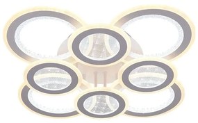 Lustră LED dimabilă aplicată LED/200W/230V 3000-6500K + telecomandă