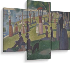 Tablou - Georges Seurat, A Sunday on La Grande Jatte, reproducere (90x60 cm)
