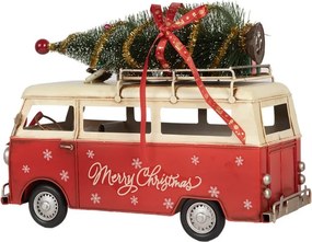 Figurina decorativă vintage din metal, 38x16x28 cm, „Holiday Camper”