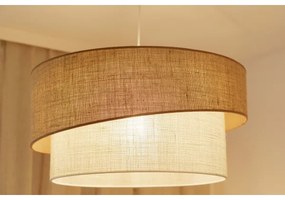 Brilagi - Lustr SHINE 1xE27/15W/230V, pr. 50 cm, bej/crem