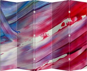 Paravan - Culorile rozalbaste (210x170 cm)