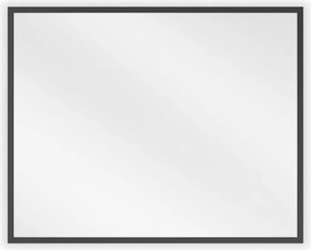 Mexen Loft oglindă de baie dreptunghiulară 50 x 40 cm, cadru negru - 9852-050-040-000-70