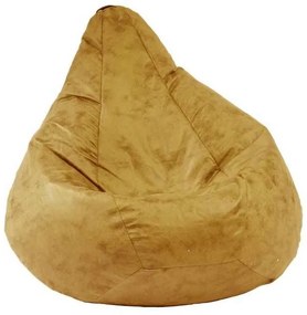 Fotoliu puf copii, Nirvana Light Pufrelax, Material Textil - Amber (caramel,maro)