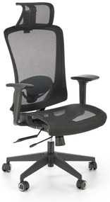Scaun de birou Goliat negru H125 cm