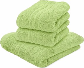 Prosop CLASSIC COLOR 50 x 100 cm verde, 100% bumbac