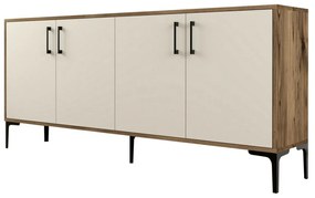 Dulap Kiev Walnut and Cream