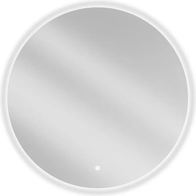 Mexen Erg oglindă de baie iluminată, rotundă 80 cm, LED 6000K, anti-aburire - 9823-080-080-611-00