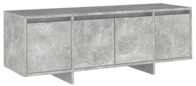 Comoda TV, gri beton, 120x30x40,5 cm, PAL 1, Gri beton