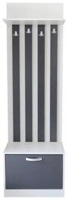 Cuier Andrei 600 Alb/Gri