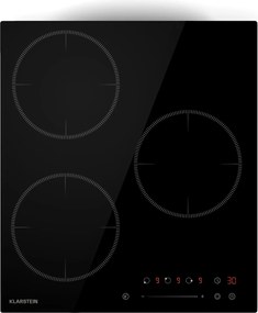 Klarstein Delicatessa Plită cu inducție, 45 cm, 6600 W, 3 plite