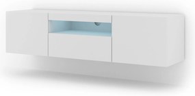Masă TV/Dulap Aurora (alb mat). 1057691