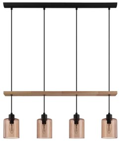 Eglo 43368 - Lustră pe cablu COOLMONT 4xE14/40W/230V