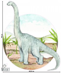 Sticker Dino Diplodocus