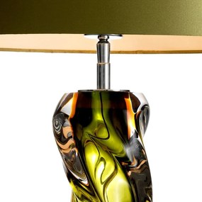 Veioza, lampa de masa LUX Carnegie verde 110409 HZ