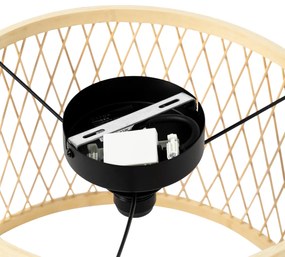 Plafoniera rustică din ratan 40 cm IP44 - Calamus