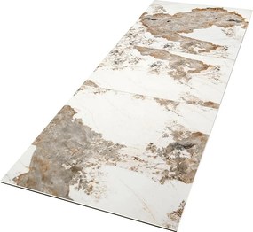 Masa extensibila deosebita design LUX Porcelain Marble 180-240cm