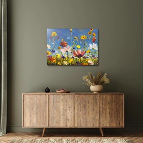 Tablou cu luncă înflorită (70x50 cm)
