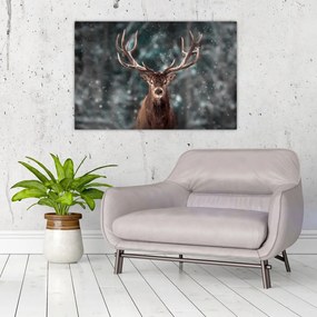 Tablou - Cerbul majestic (90x60 cm)