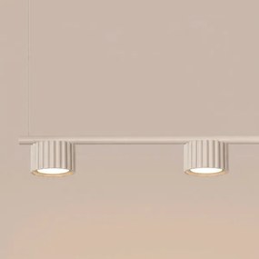 Sollux SL.2697 - Lustră suspendată pe cablu AURA 4xGX53/10W/230V crem