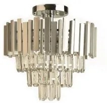 Plafoniera clasica 5 becuri E14 Discret KL100049 Klausen