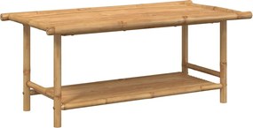vidaXL Măsuță de cafea, 110x55x45 cm, bambus